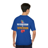"No Regression = Depression" Men's Performance Dry Fit T-Shirt
