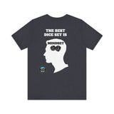 "The Best Dice Set is Mindset" Short Sleeve T-Shirt