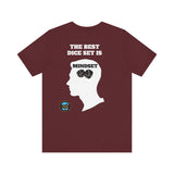 "The Best Dice Set is Mindset" Short Sleeve T-Shirt