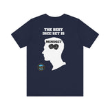 "The Best Dice Set is Mindset" Short Sleeve T-Shirt