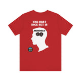 "The Best Dice Set is Mindset" Short Sleeve T-Shirt