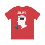 "The Best Dice Set is Mindset" Short Sleeve T-Shirt