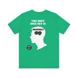 "The Best Dice Set is Mindset" Short Sleeve T-Shirt
