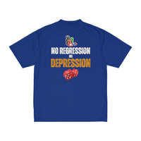 "No Regression = Depression" Men's Performance Dry Fit T-Shirt