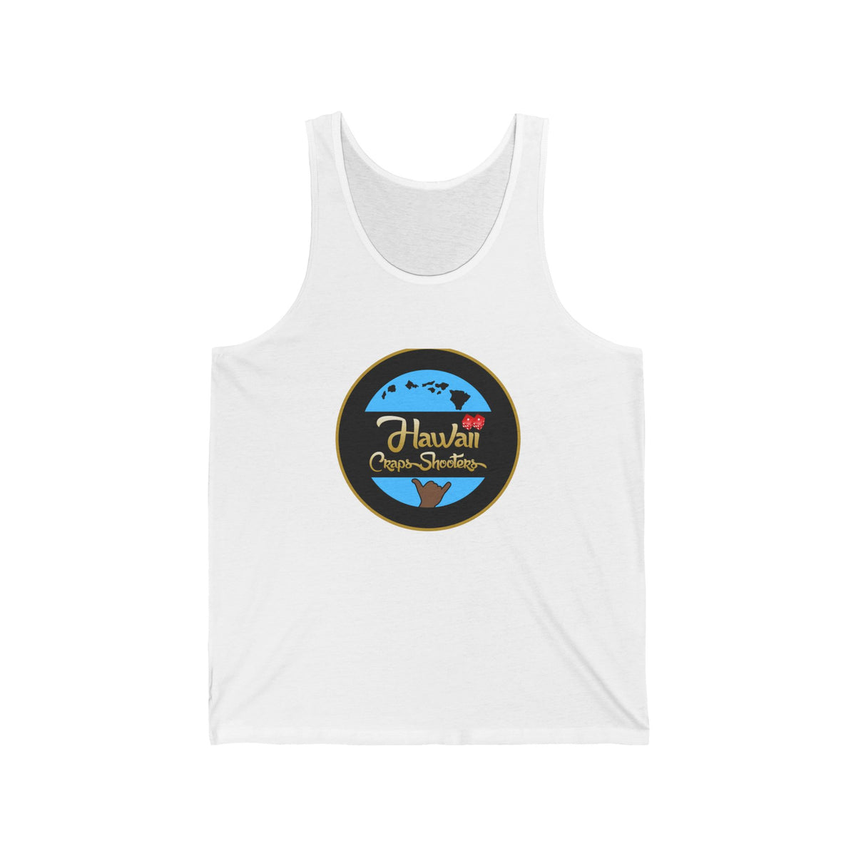 HCS Unisex Jersey Tank – Hawaii Craps Shooters