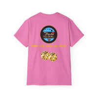 Plus Size 2XL-5XL HCS "May the Dice be Nice" Unisex Ultra Cotton Tee Shirts