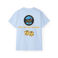 Plus Size 2XL-5XL HCS "May the Dice be Nice" Unisex Ultra Cotton Tee Shirts