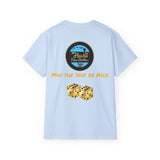 Plus Size 2XL-5XL HCS "May the Dice be Nice" Unisex Ultra Cotton Tee Shirts