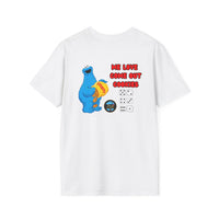 Come Out Cookie Monster Unisex Softstyle T-Shirt