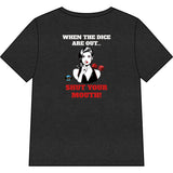 "When the Dice are out" Women’s Relaxed Heather CVC V-Neck Tee