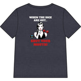 "When the Dice are out" Women’s Relaxed Heather CVC V-Neck Tee