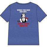 "When the Dice are out" Women’s Relaxed Heather CVC V-Neck Tee