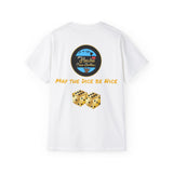 Plus Size 2XL-5XL HCS "May the Dice be Nice" Unisex Ultra Cotton Tee Shirts