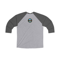 Unisex Tri-Blend 3/4 Raglan Tee