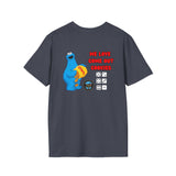 Come Out Cookie Monster Unisex Softstyle T-Shirt