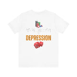 "No Regression = Depression" Unisex Jersey Short Sleeve Tee