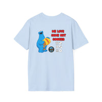 Come Out Cookie Monster Unisex Softstyle T-Shirt