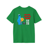 Come Out Cookie Monster Unisex Softstyle T-Shirt