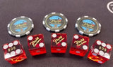 Hawaii Craps Shooters Casino Grade Custom Dice
