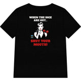 "When the Dice are out" Women’s Relaxed Heather CVC V-Neck Tee