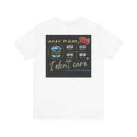 "Any Pair, I Don't Care!" HCS Unisex Jersey Short Sleeve Tee