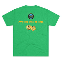 HCS "May the Dice be Nice" Men's Tri-Blend Crew Tee