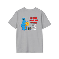 Come Out Cookie Monster Unisex Softstyle T-Shirt