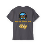 Plus Size 2XL-5XL HCS "May the Dice be Nice" Unisex Ultra Cotton Tee Shirts