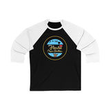 Hawaii Craps Shooters Unisex 3/4 Sleeve Baseball Tee