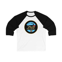 Hawaii Craps Shooters Unisex 3/4 Sleeve Baseball Tee